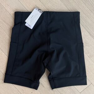 ASRV Black Men’s Workout Short Tights Size M